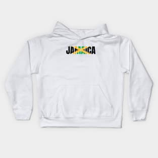 Jamaica Flag Tee: Show Your Love for Jamaica! Kids Hoodie